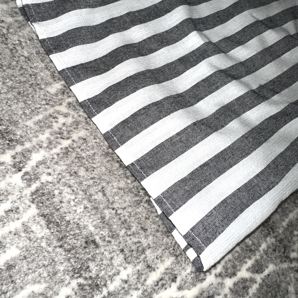 FLORA STRIPE JUMPSUIT charcoal/white SOLD OUT AIZW XS like new! Perfect  ♥️ - Picture 15 of 16